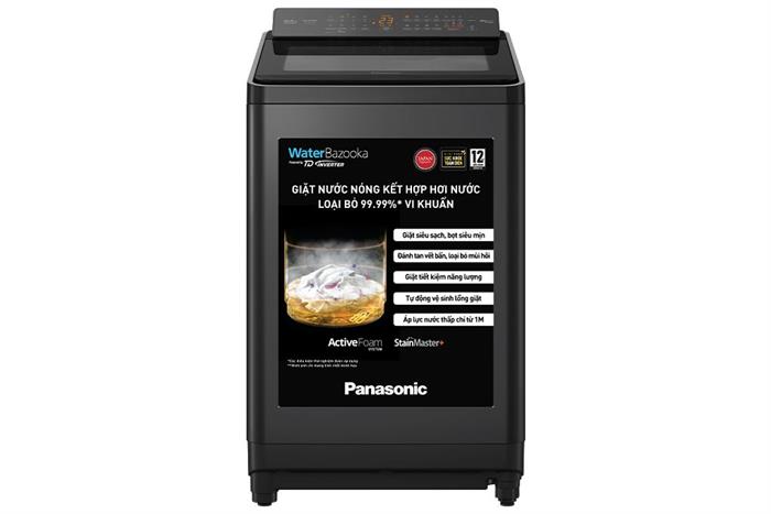 Máy giặt Panasonic Inverter 16.5 kg NA-FD165V3BV Màu Đen