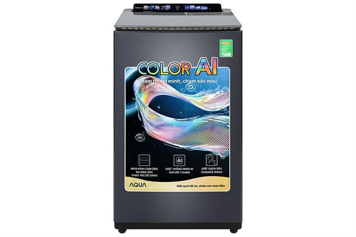 Máy giặt Aqua Inverter 12 kg AWM12-BSR1K(BU) Màu Đen