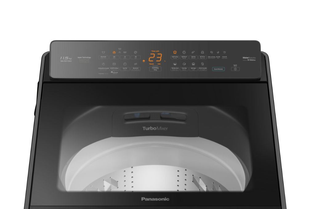 Máy giặt Panasonic Inverter 11.5 Kg NA-FD115X3BV Màu Đen