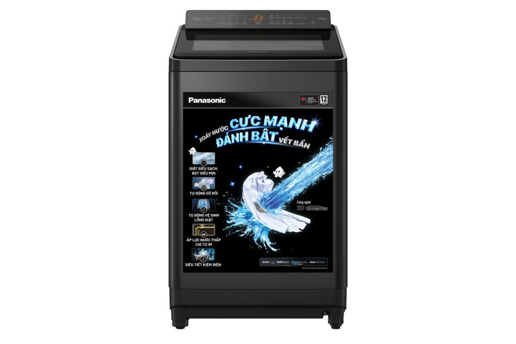 Máy giặt Panasonic Inverter 11.5 Kg NA-FD115X3BV Màu Đen