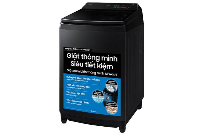 Máy giặt Samsung Inverter 19 kg WA80F19B9BSV Màu Đen