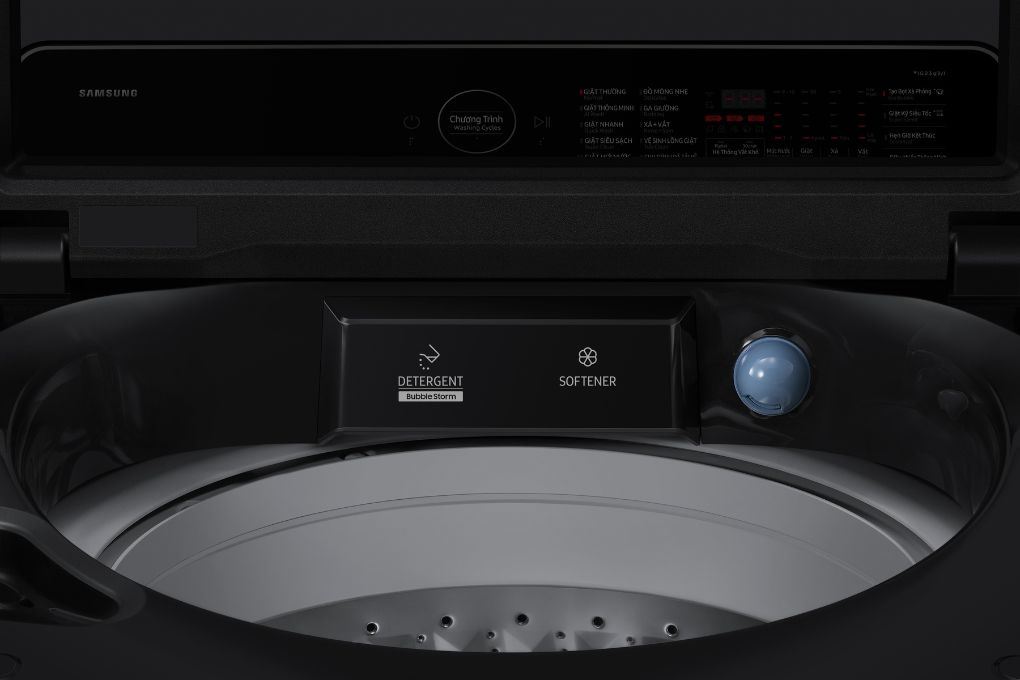 Máy giặt Samsung Inverter 19 kg WA80F19B9BSV Màu Đen