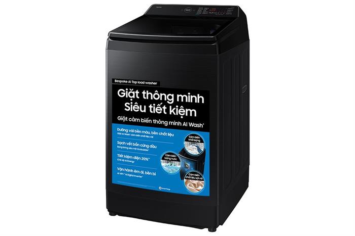 Máy giặt Samsung Inverter 15 kg WA80F15B6BSV Màu Đen