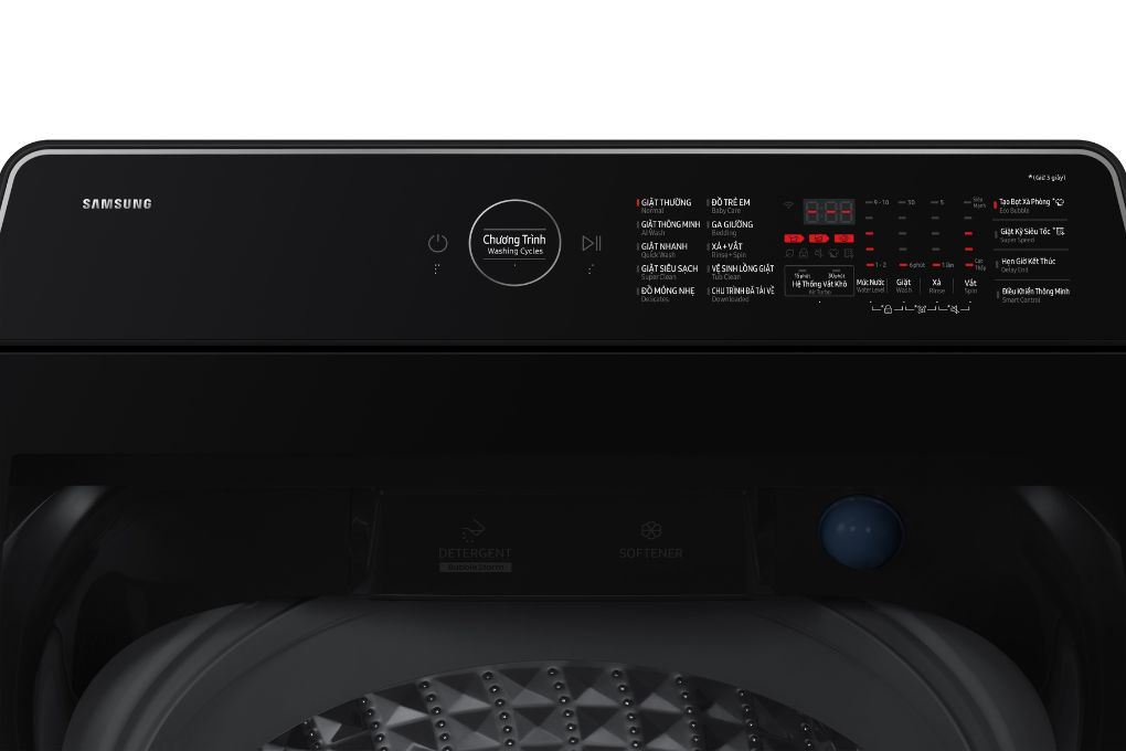 Máy giặt Samsung Inverter 13 kg WA80F13S5BSV Màu Đen
