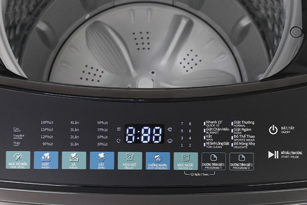 Máy giặt Sharp Inverter 11 kg ES-TM110CD-DS Màu Xám đậm