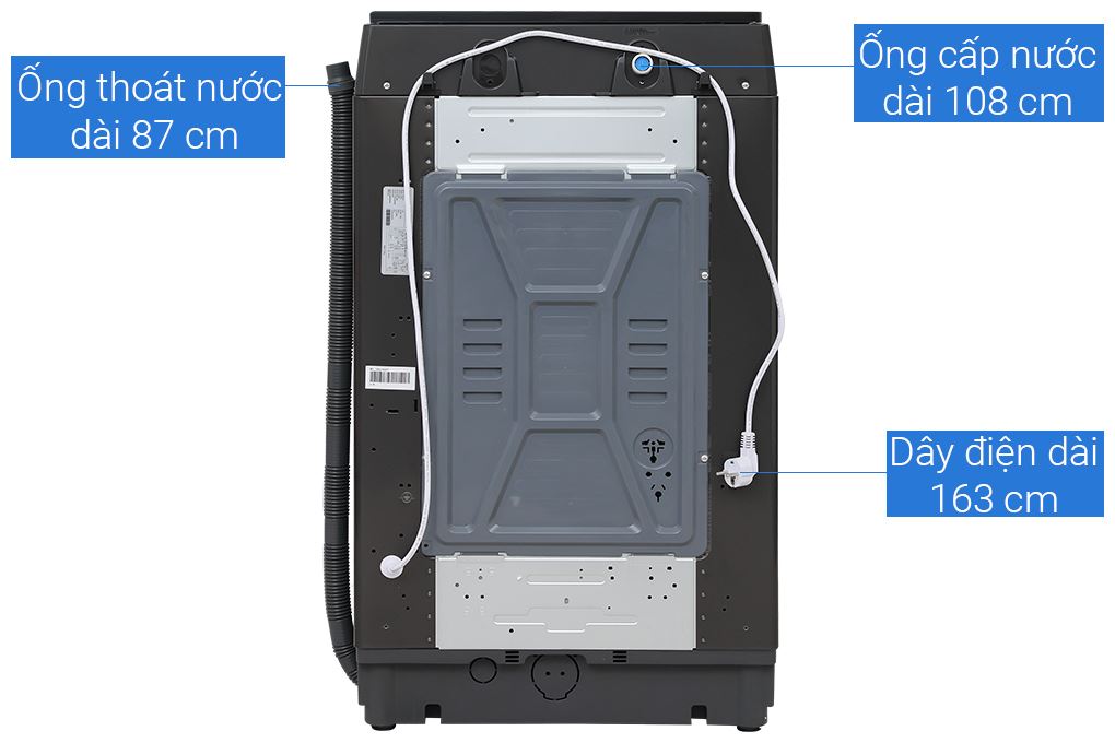 Máy giặt Sharp Inverter 11 kg ES-TM110CD-DS Màu Xám đậm