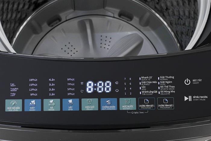 Máy giặt Sharp Inverter 13 kg ES-TM130CD-DS Màu Xám đậm