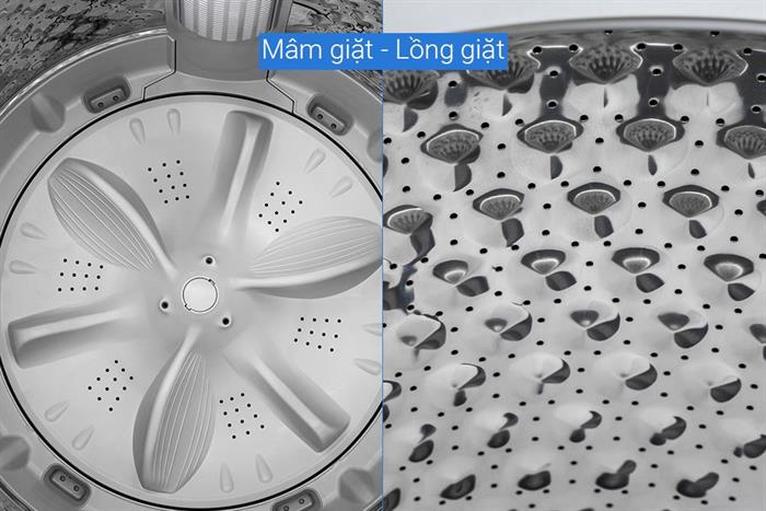 Máy giặt Sharp Inverter 13 kg ES-TM130CD-DS Màu Xám đậm