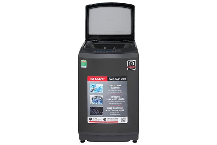 Máy giặt Sharp Inverter 15 kg ES-TM150CD-DS Màu Xám đậm