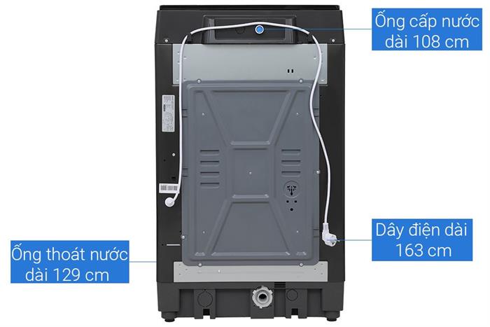 Máy giặt Sharp Inverter 15 kg ES-TM150CD-DS Màu Xám đậm