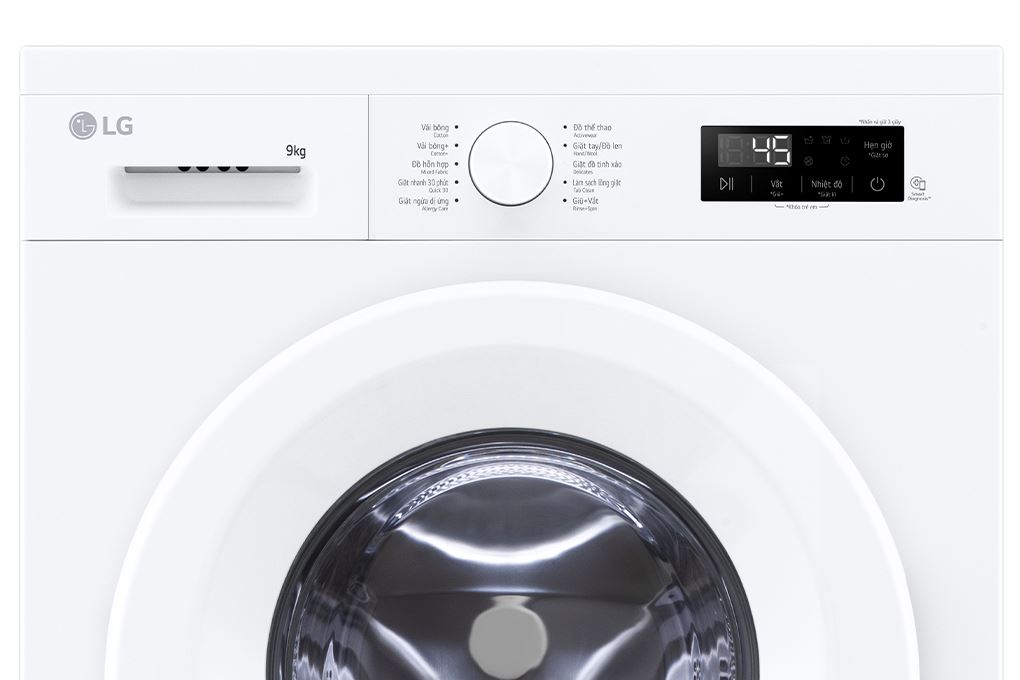 Máy giặt LG Inverter 9 kg FB1209S6W Màu Trắng