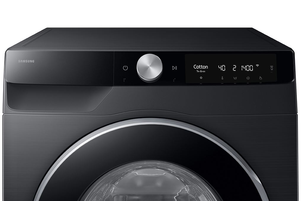 Máy giặt Samsung AI EcoBubble Inverter 10 kg WW10DG6U34LBSV Màu Đen