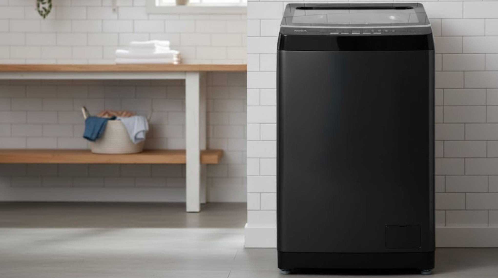 Máy giặt Aqua Inverter 9 kg AWM9-B316K(B) - Thiết kế