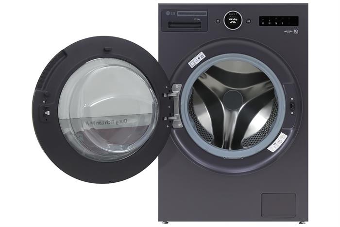 Máy giặt sấy LG Inverter giặt 17 kg - sấy 10 kg F2517RNTG Màu Ghi đen