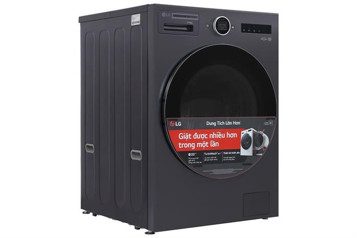 Máy giặt sấy LG Inverter giặt 17 kg - sấy 10 kg F2517RNTG Màu Ghi đen