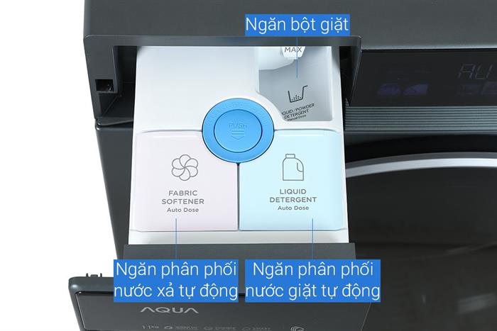 Máy giặt Aqua Inverter 11 kg AW11-BD4377U1L(GN) Màu Đen
