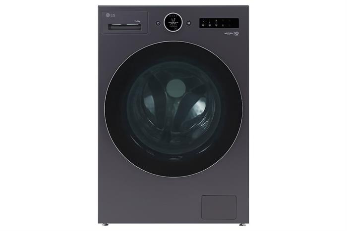 Máy giặt sấy LG Inverter giặt 15 kg - sấy 8 kg F2515RNTG Màu Ghi đen