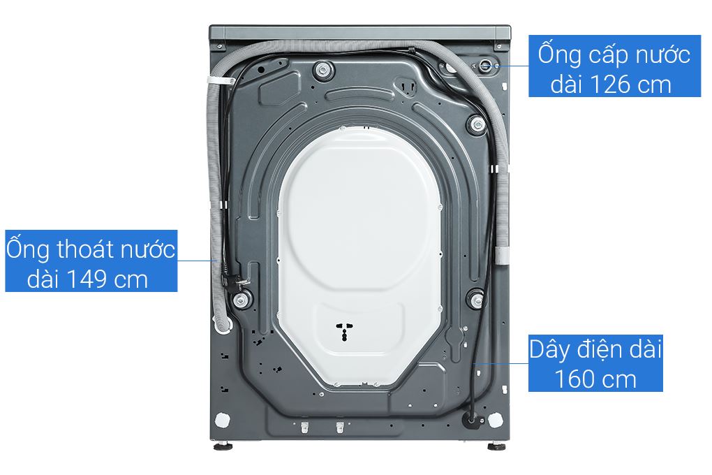 Máy giặt Haier X9 Inverter 11 kg HW110-BD14387GNU1 Màu Đen - Xám