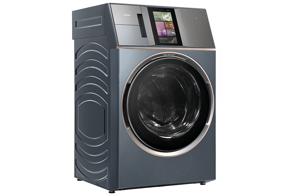 Máy giặt sấy Haier L+ Inverter giặt 24 kg - sấy 16 kg HWD240-BD12LU1L(GN) Màu Đen - Xám