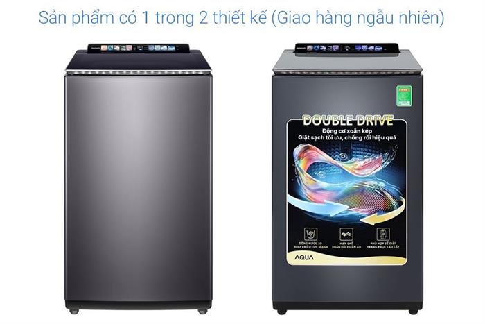 Máy giặt Aqua Inverter 11 kg AWM11-BSR1K(BU) Màu Đen - Xám