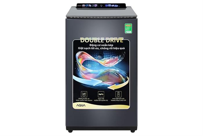 Máy giặt Aqua Inverter 11 kg AWM11-BSR1K(BU) Màu Đen - Xám