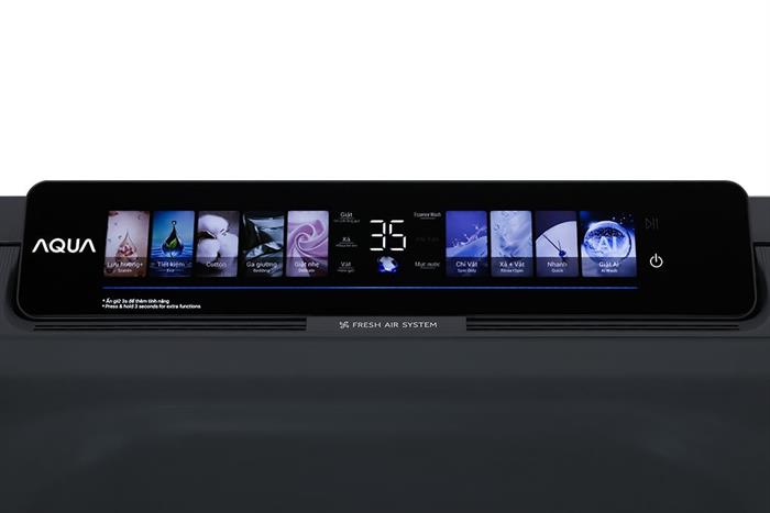 Máy giặt Aqua Inverter 11 kg AWM11-BSR1K(BU) Màu Đen - Xám