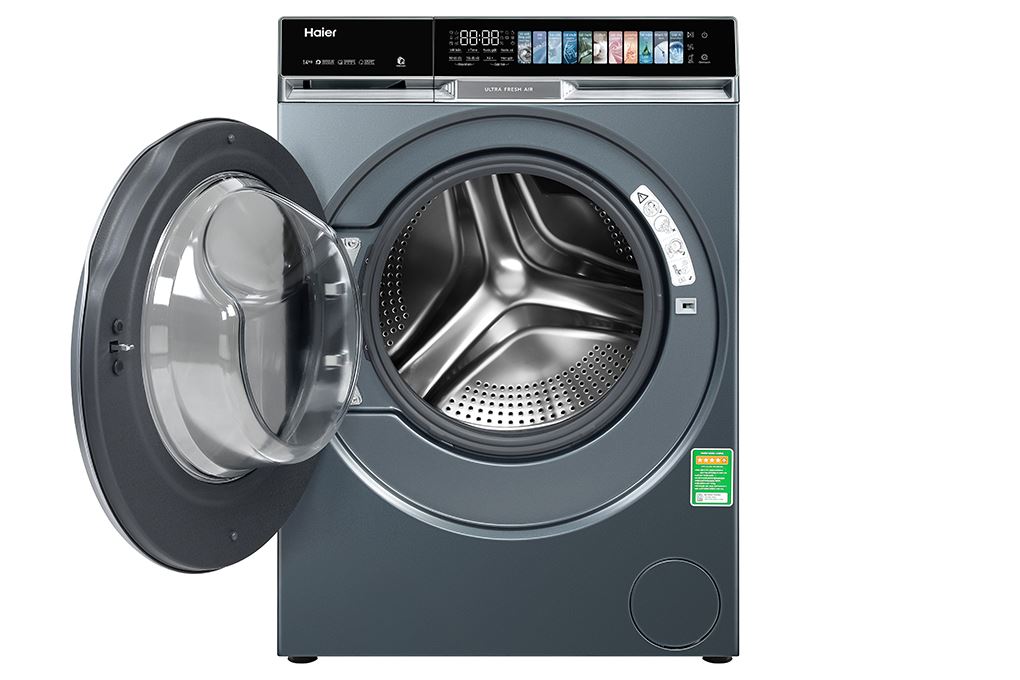 Máy giặt Haier X9 Inverter 14 kg HW140-BD14387GNU1 Màu Đen - Xám