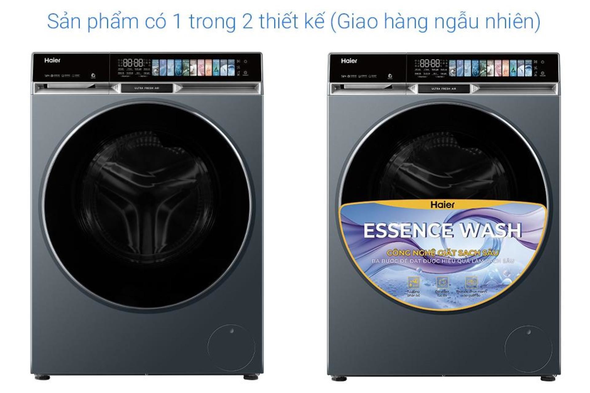 Máy giặt Haier X9 Inverter 14 kg HW140-BD14387GNU1 Màu Đen - Xám