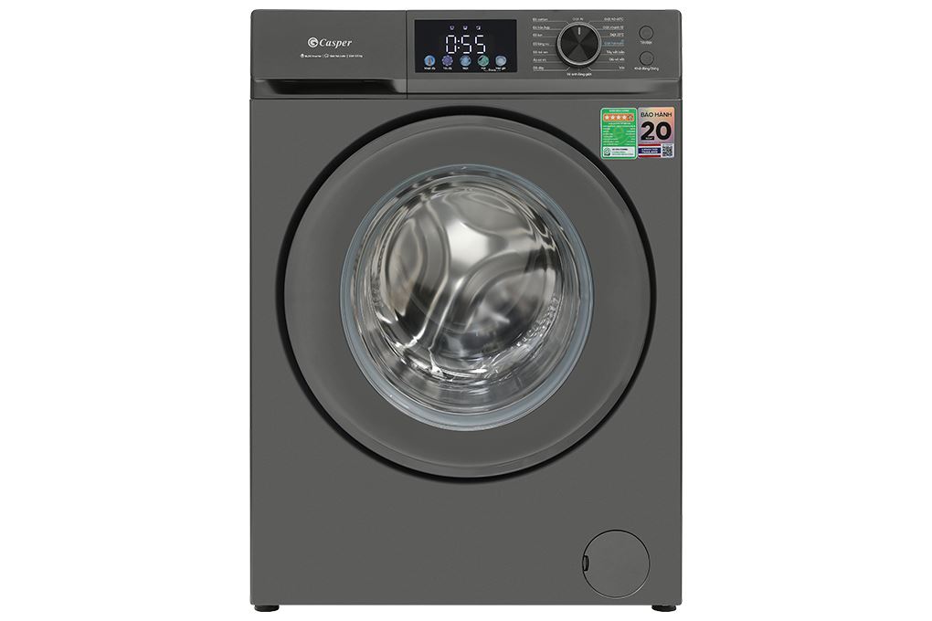Máy giặt Casper Inverter 12.5 kg WF-D125VGR1 Màu Đen