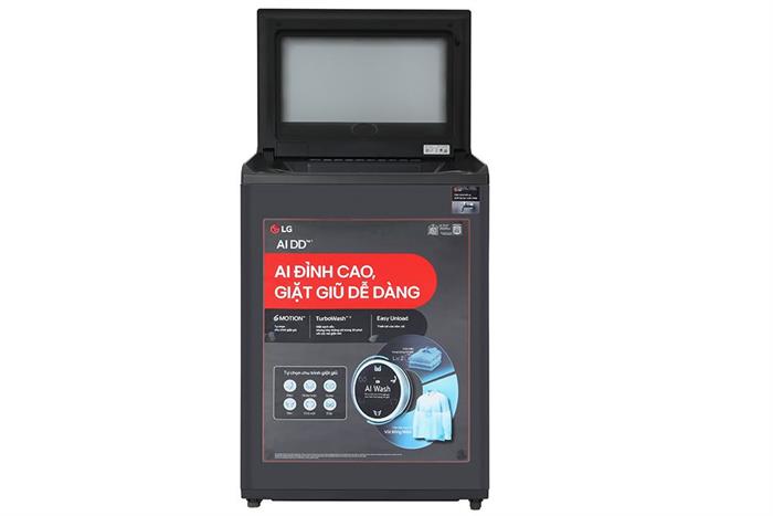 Máy giặt LG AI DD Inverter 22 kg T2522AX7G Màu Đen