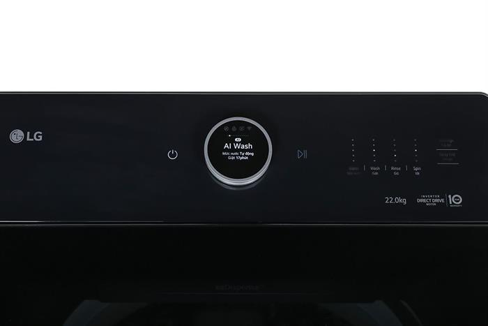Máy giặt LG AI DD Inverter 22 kg T2522AX7G Màu Đen