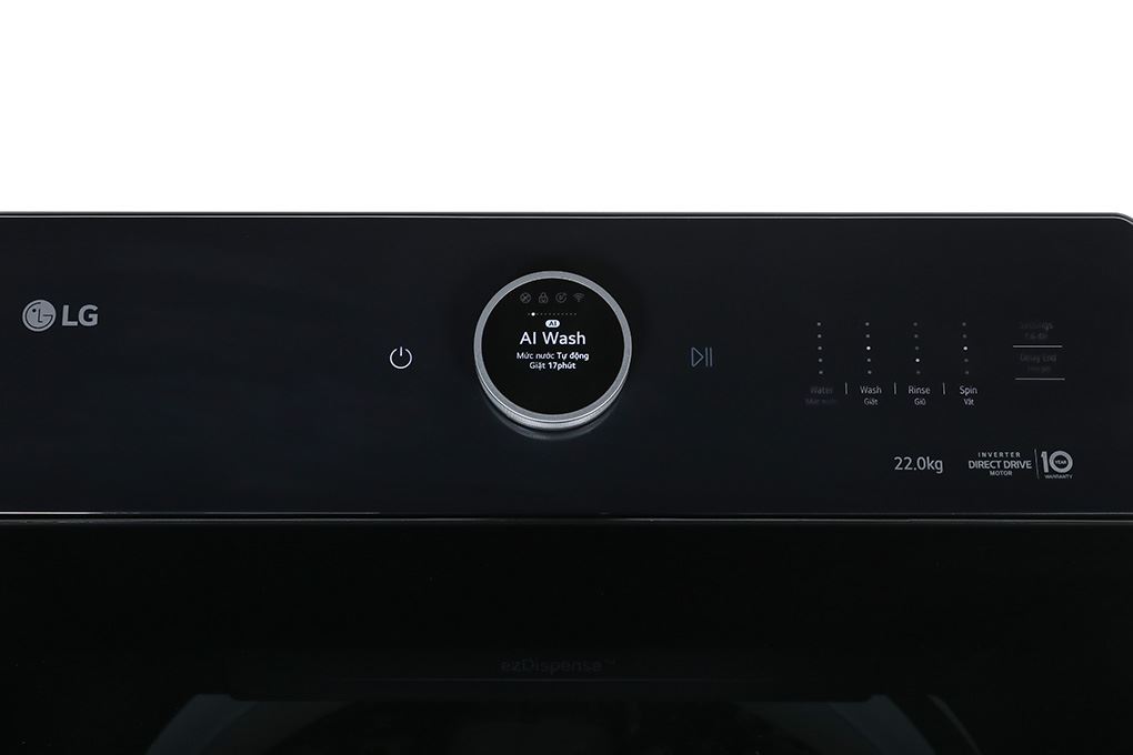 Máy giặt LG AI DD Inverter 22 kg T2522AX7G Màu Đen