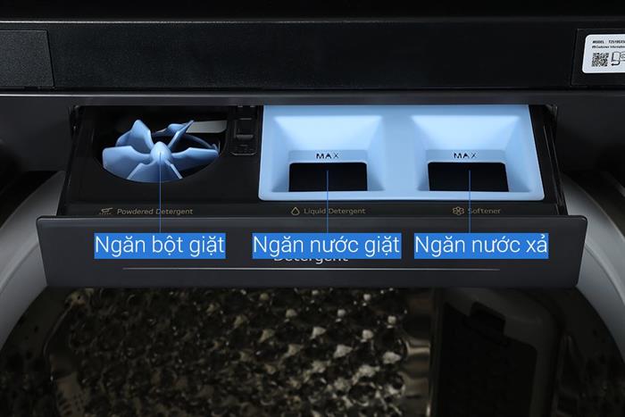 Máy giặt LG AI DD Inverter 19 kg T2519SX5G Màu Đen