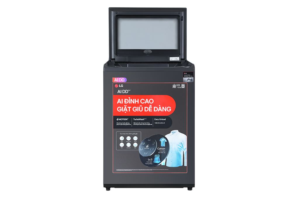 Máy giặt LG AI DD Inverter 16 kg T2516DX5G Màu Đen