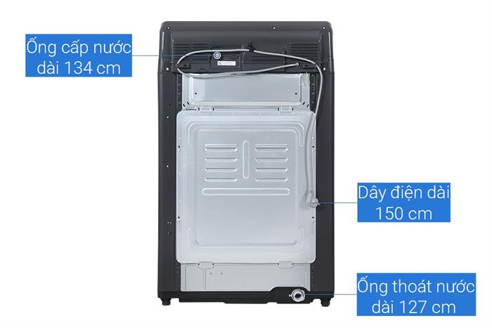 Máy giặt LG AI DD Inverter 16 kg T2516DX5G Màu Đen
