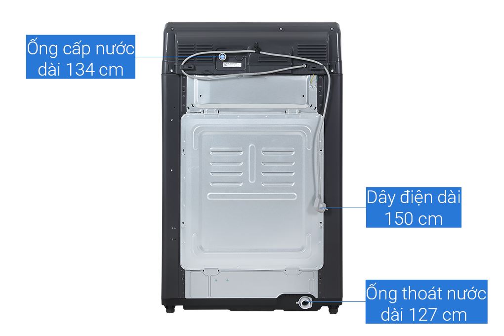 Máy giặt LG AI DD Inverter 16 kg T2516DX5G Màu Đen