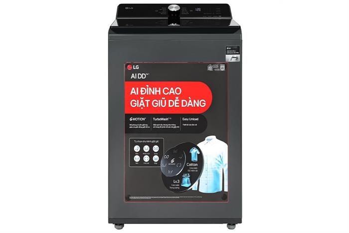 Máy giặt LG AI DD Inverter 14 kg T2314DX5G Màu Đen
