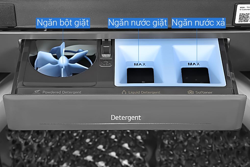 Máy giặt LG AI DD Inverter 14 kg T2314DX5G Màu Đen