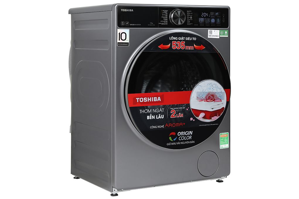 Máy giặt Toshiba Inverter 13 kg TW-T25BZP140MWV(MG) Màu Xám đậm