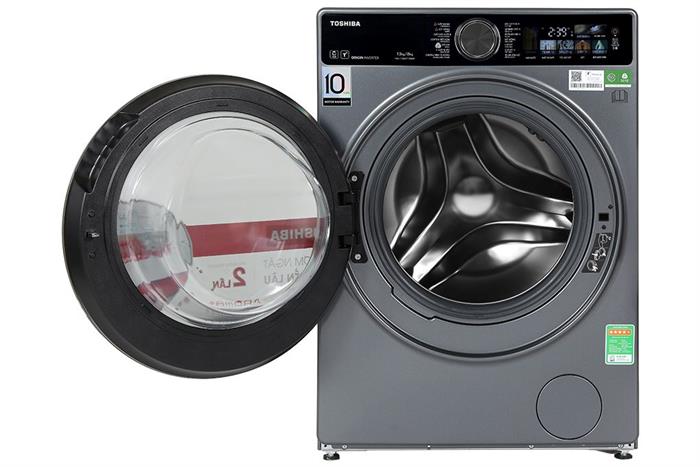 Máy giặt sấy Toshiba Inverter giặt 13 kg - sấy 8 kg TWD-T25BZP140MWV(MG) Màu Xám đậm