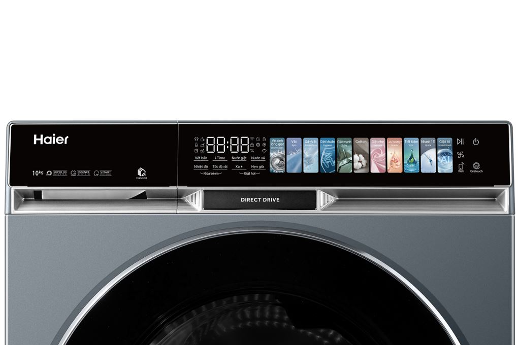 Máy giặt Haier X9 Inverter 10 kg HW100-BD14387GNU1 Màu Đen - Xám
