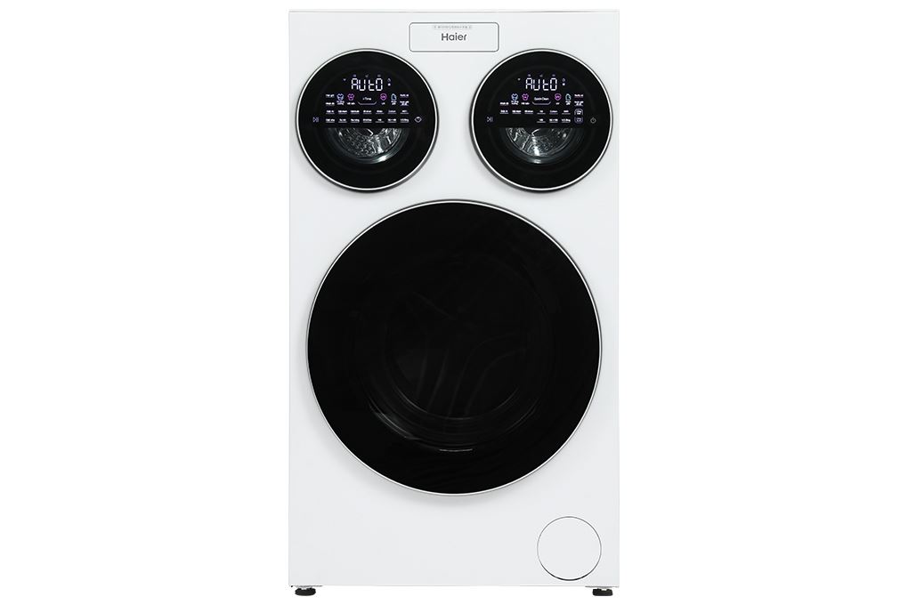Máy giặt Haier 3 lồng MultiWash Inverter 14 kg (12 kg + 2x1 kg) HW140-BD14697WU1 Màu Trắng