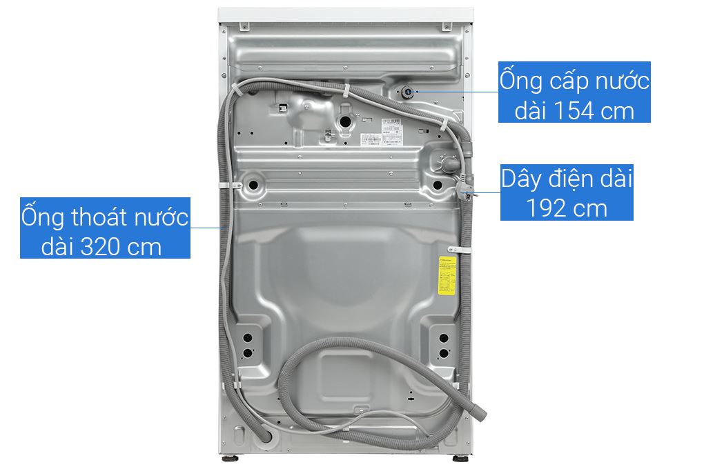 Máy giặt Haier 3 lồng MultiWash Inverter 14 kg (12 kg + 2x1 kg) HW140-BD14697WU1 Màu Trắng