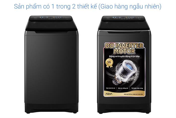 Máy giặt Aqua Inverter 13 kg AWM13-B2158L(B) Màu Đen