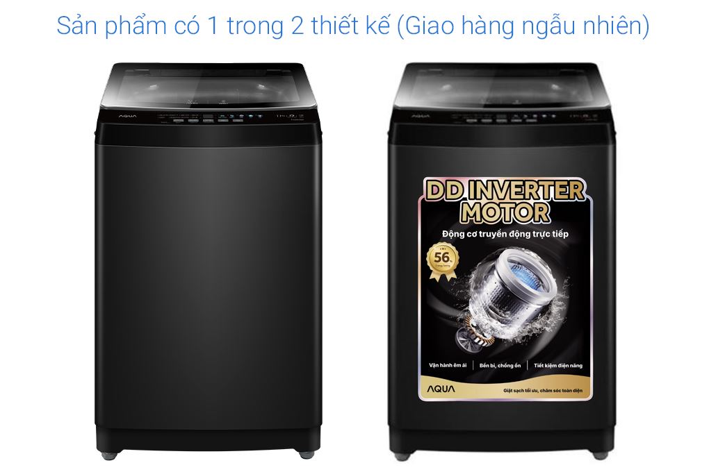 Máy giặt Aqua Inverter 11 kg AWM11-B316L(B) Màu Đen