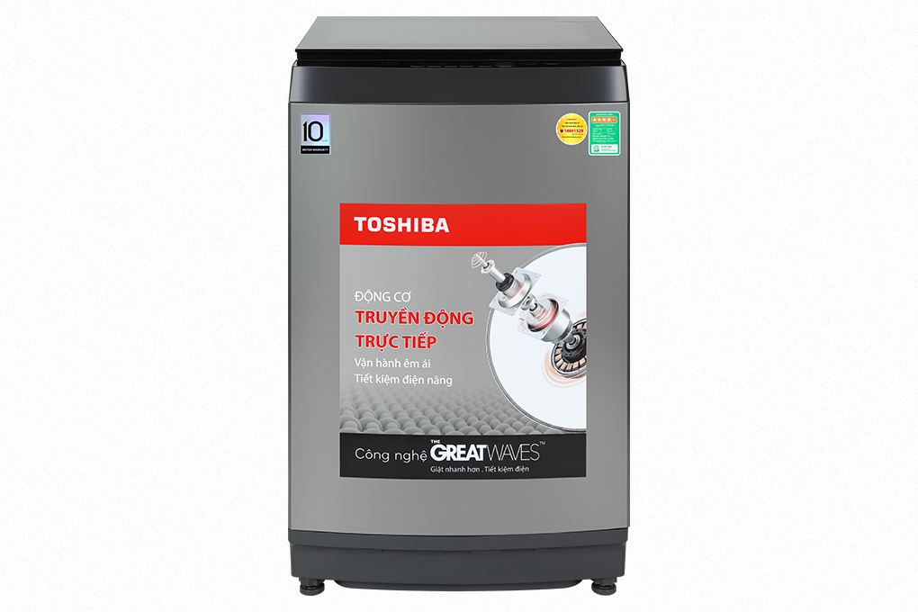 Máy giặt Toshiba Inverter 15 kg AW-DM1600LV(SG) Màu Xám đậm