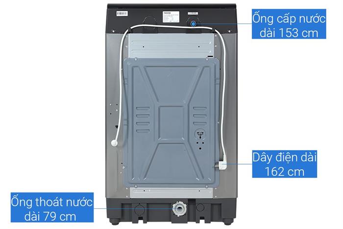 Máy giặt Toshiba Inverter 15 kg AW-DM1600LV(SG) Màu Xám đậm