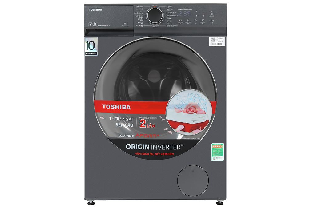 Máy giặt Toshiba Inverter 11 kg TW-T21B120UWV(MG) Màu Xám đậm