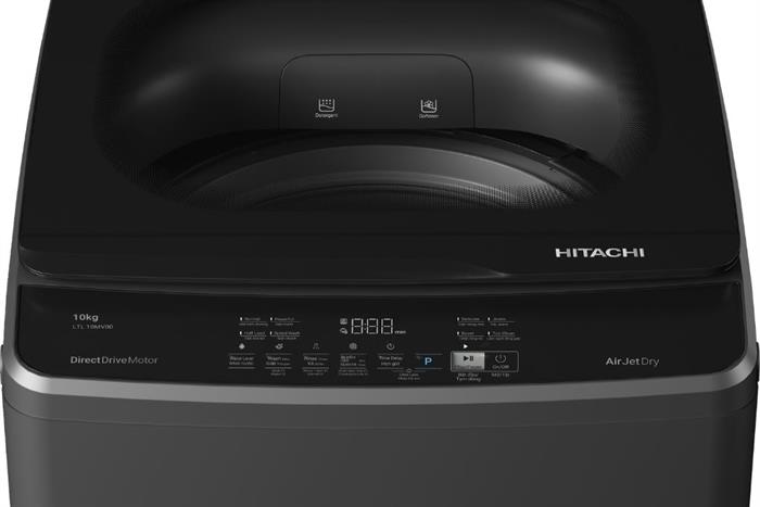 Máy giặt Hitachi Inverter 10 Kg LTL 10MV00 GG Màu Đen