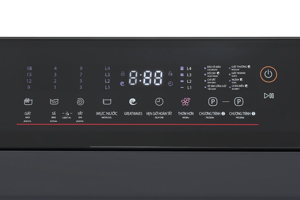 Máy giặt Toshiba Inverter 12 kg AW-T26D1300TV (MG) Màu Xám đậm